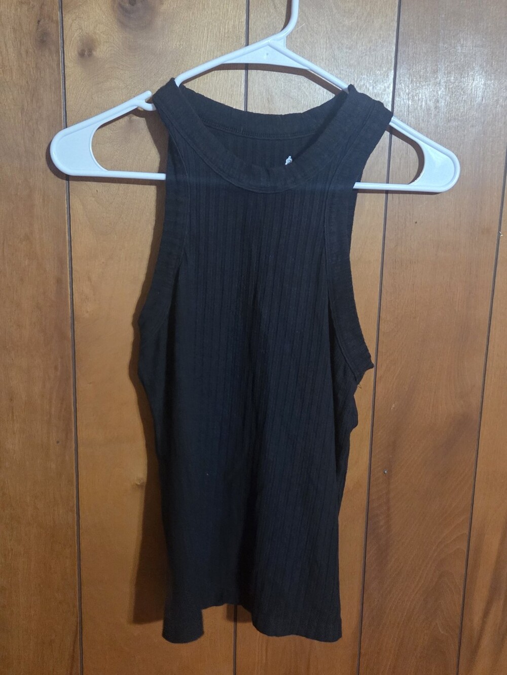 Free people movement black workout tank top size small